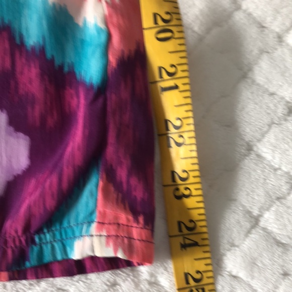 Adorable mini dress. Native pattern with spaghetti straps and front pockets! - Picture 5 of 13